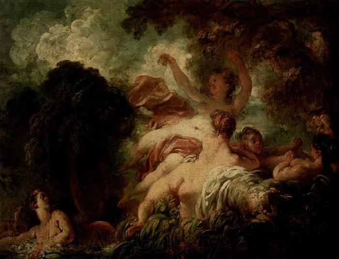 Jean-Honore Fragonard Badende